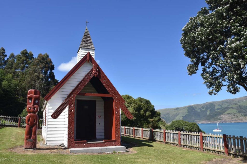 Maori Gebäude