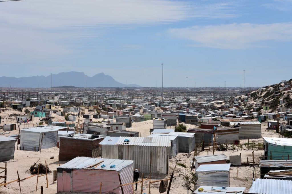 Khayelitsha in den Cape Flats