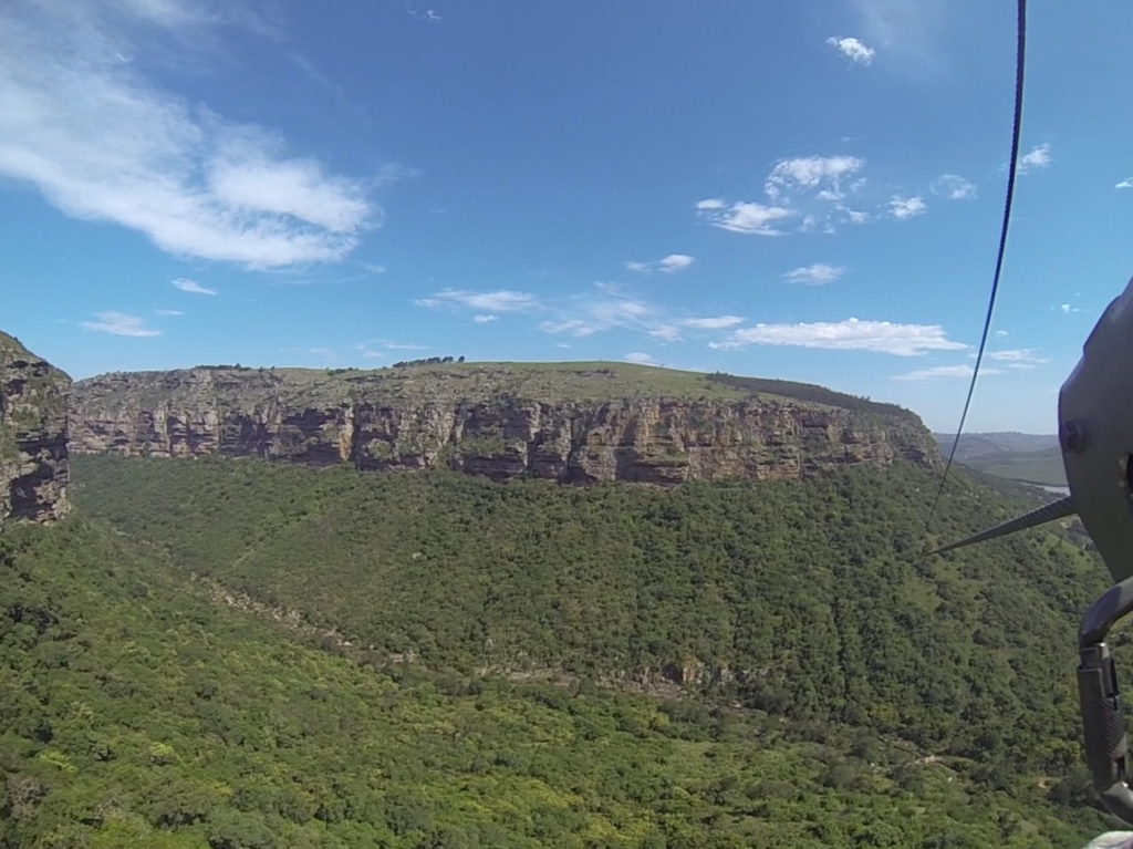 Zipline über die Oribi Gorge